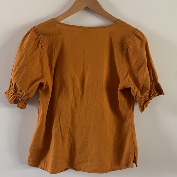 Old Navy Linen& Rayon Blend Top - Picture 4 of 5